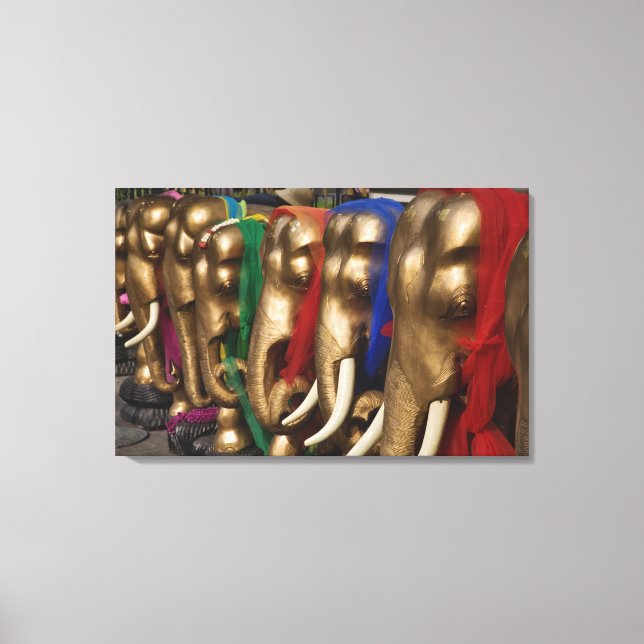 Toile Eléphants d'or (Recto)