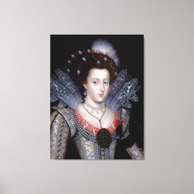 Toile Elizabeth, reine d'hiver de Bohême (Recto)