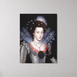 Toile Elizabeth, reine d'hiver de la Bohême