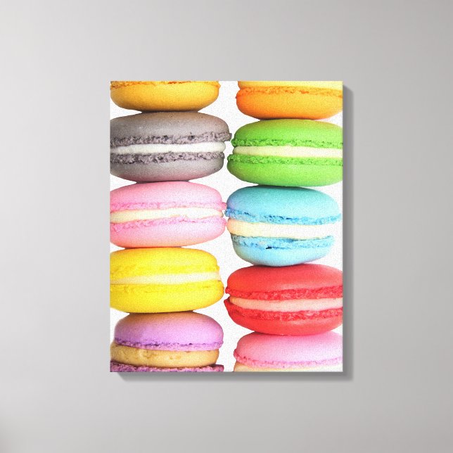 Toile Emballée Macarons (Recto)
