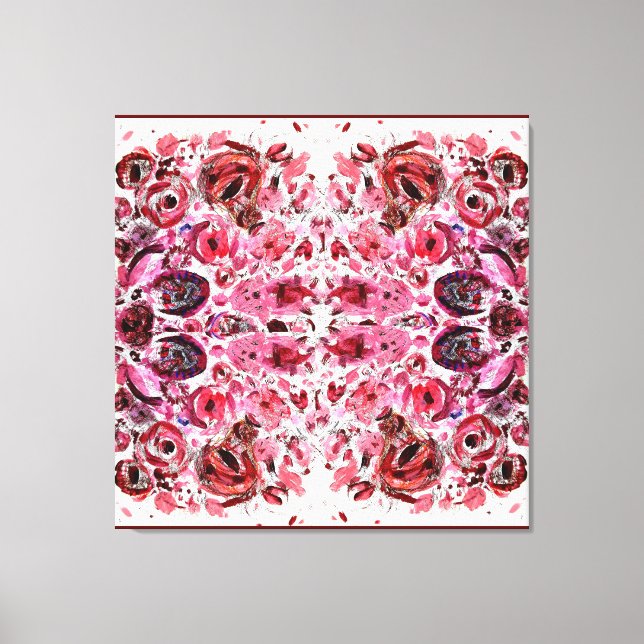 Toile Emballée Premium (Gloss) Passion Rouge (Recto)