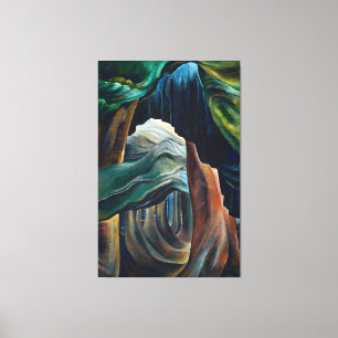 Toile Emily Carr - Forest, Colombie-Britannique