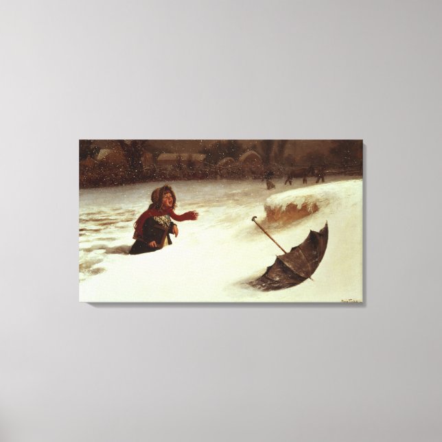 Toile En Difficultés (Recto)