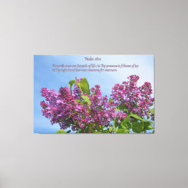 Toile En sa présence