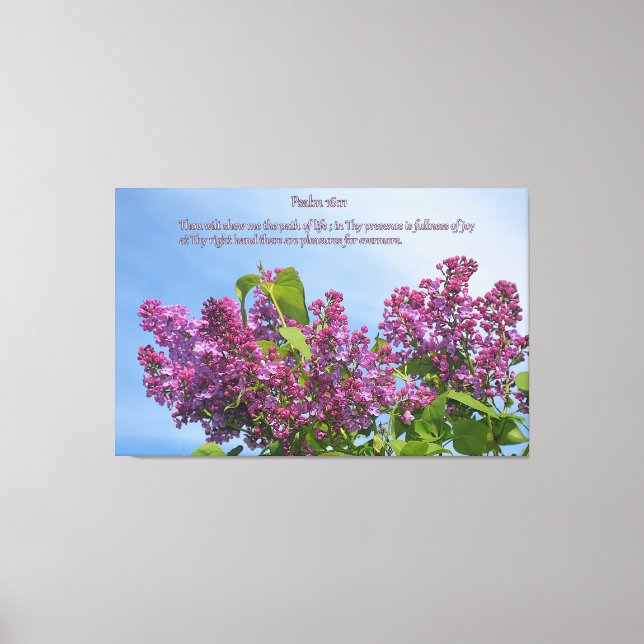 Toile En sa présence (Recto)