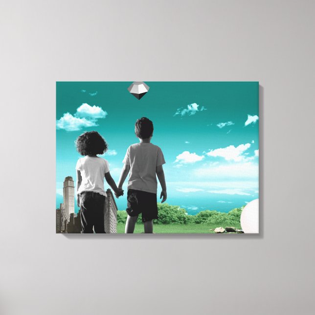 Toile Enfants du futur (Recto)