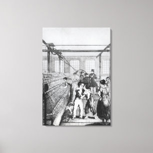 Toile Enfants en usine, ou Amour conquis la peur