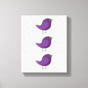 Toile Enfants oiseau mignon