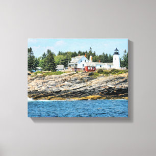 Toile enrobée de Pemaquied Point Lighthouse Maine