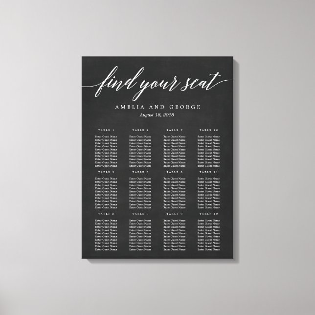 Toile enrobée de tableau de bord de script moderne (Recto)