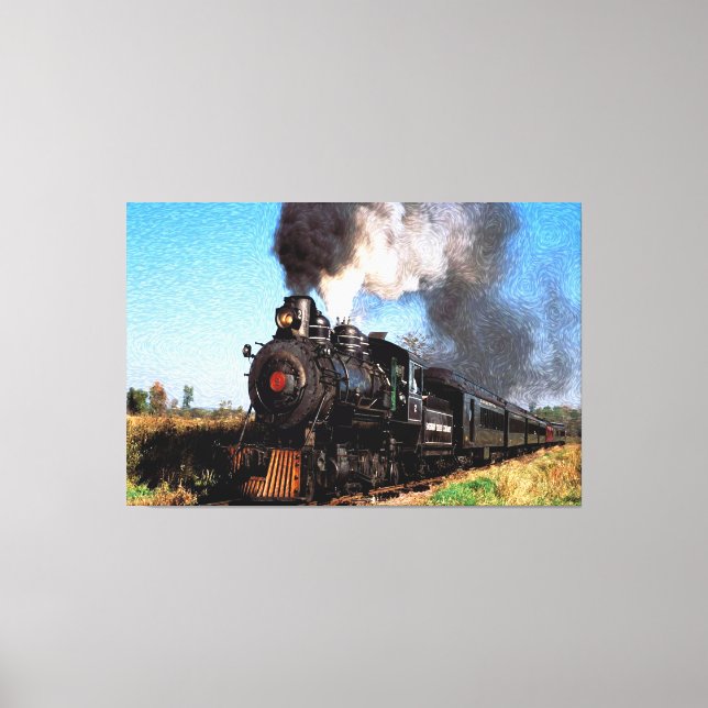 Toile enrobée du train 2 (Recto)