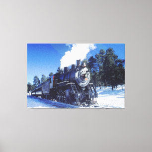 Toile enrobée du train 3