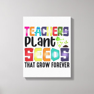 Toile Enseignants Graines Plantes Qui Croissent Pour Tou