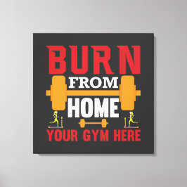 Toile Entraînement Motivant pour la Gym à Domicile