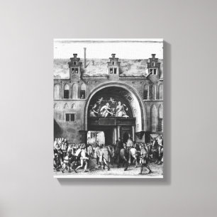 Toile Entrée de Hercule Francois de la France