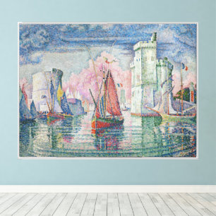 Toile Entrée du port de La Rochelle, Paul Signac