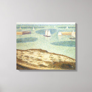 Toile Entrée du port par Georges Seurat, Art ancien