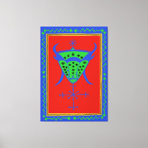 Toile enveloppée Bohos VooDoo