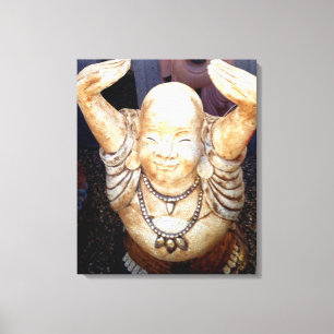 toile enveloppée par Bouddha de sourire