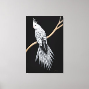Toile enveloppée par perroquet pie de Cockatiel d