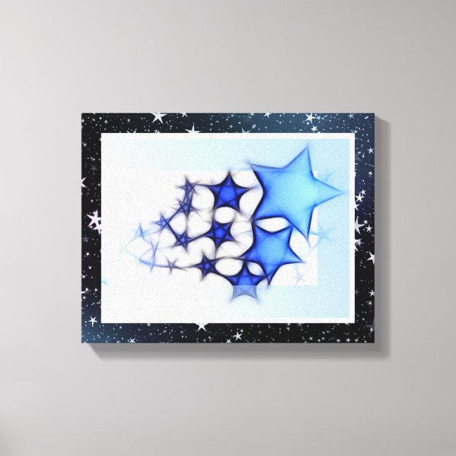 Toile Enveloppée Star Art (Recto)