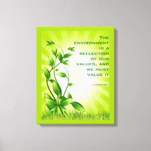 Toile Environnement jour des terres Nature moderne Clima