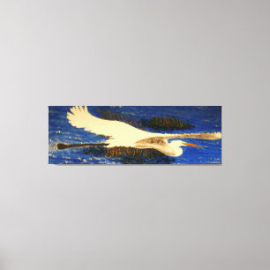 Toile Epaule blanche neige "estuaire"