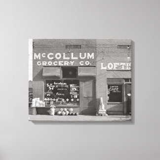 Toile Épicerie de petite ville, 1935