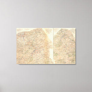 Toile Époques de campagne d'Atlanta 4th5th