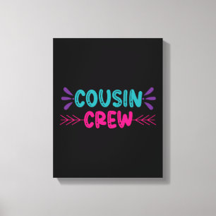 Toile Équipe de Cute Cousin