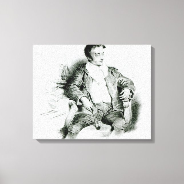 Toile Ernst Theodor Amadeus Hoffmann (Recto)