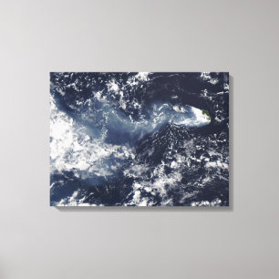 Toile Éruption du piton de la Fournaise, Isla de la Réun