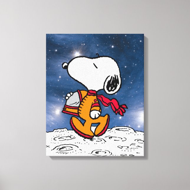 Toile ESPACE | Snoopy (Recto)