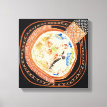 Espaces de déplacement 2 Canvas Emballés Impressio