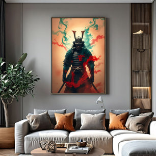 Toile Esprit de samouraï : honneur et mystère