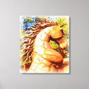 Toile étalon de mustang