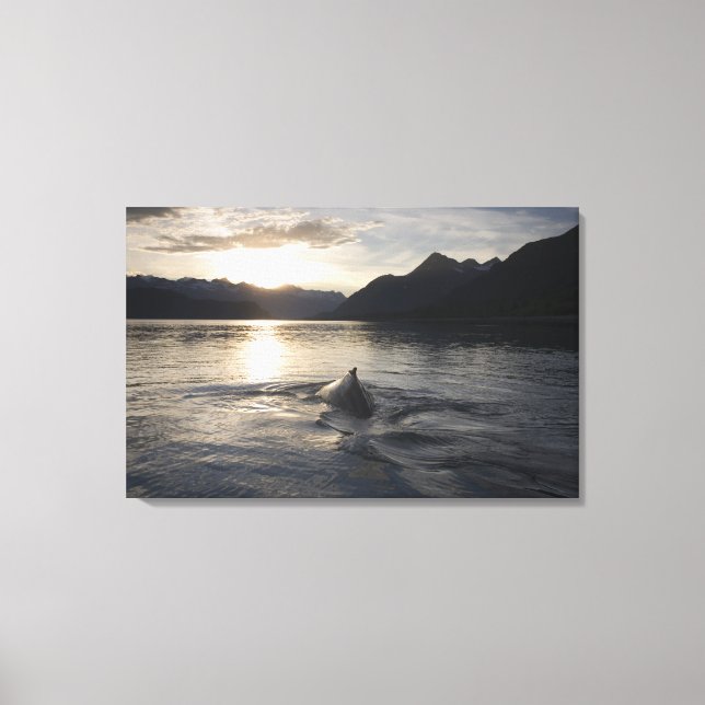 Toile États-Unis, Alaska, Parc national de Glacier Bay, (Recto)
