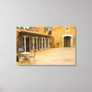 Toile États-Unis, Californie, vallée de Sonoma, Patio à