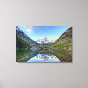 Toile États-Unis, Colorado, Maroon Bells-Snowmass