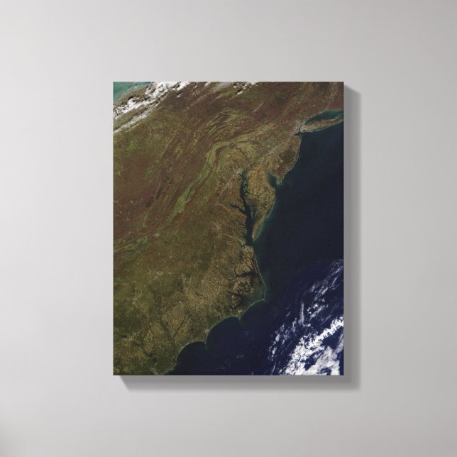 Toile États-Unis du centre de l'Atlantique (Recto)