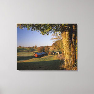 Toile États-Unis, Vermont, sud de Woodstock, Jenne Farm 