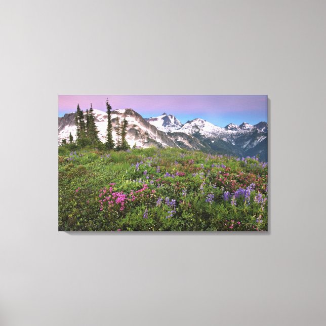 Toile États-Unis, Washington, Cascade Mountains, Nord (Recto)