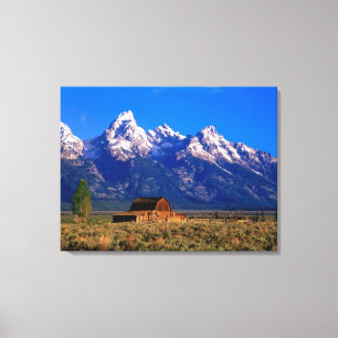 Toile États-Unis, Wyoming, Parc national de Grand Teton,