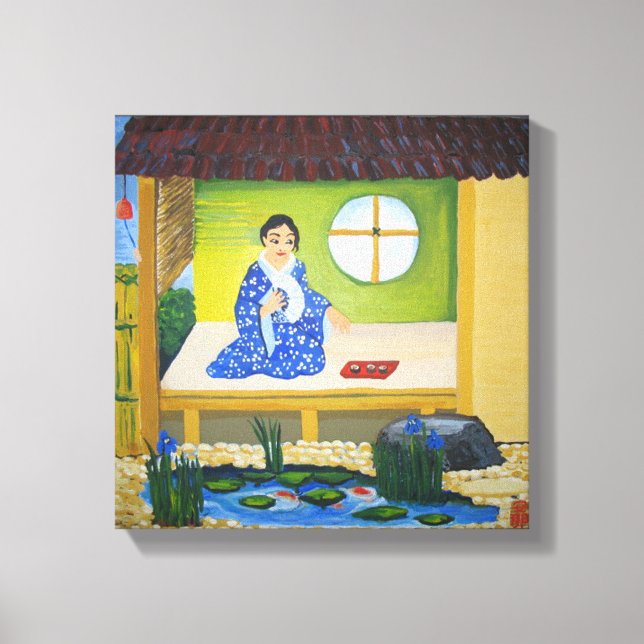 Toile Été au Japon (Recto)