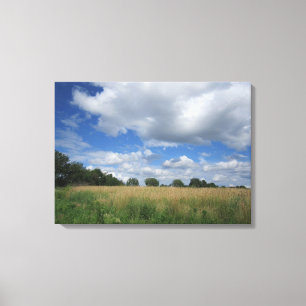 Toile Été Iowa Prairie Canvas Imprimer
