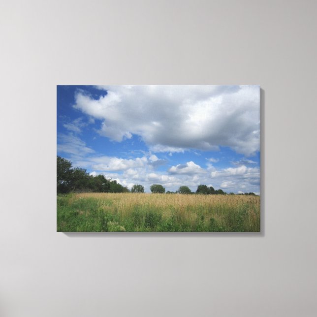 Toile Été Iowa Prairie Canvas Imprimer (Recto)