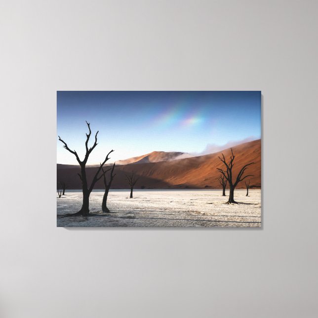 Toile Ethereal Deadvlei Namibia - Hyper-Realistic Desert (Recto)