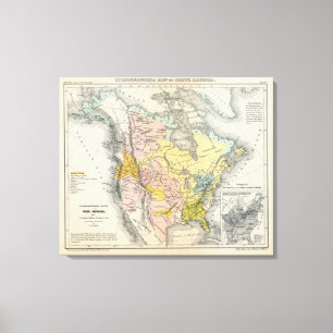 Toile Ethnographs de l'Amérique du Nord