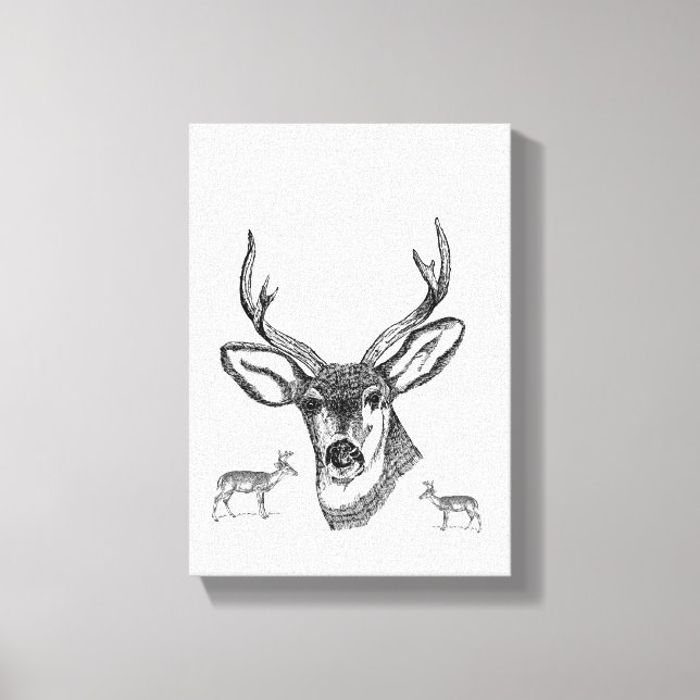 Toile étirée Fête des pères d'impression (Recto)