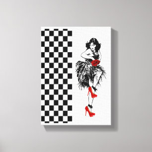 Toile étirée Fête des pères d'impression
